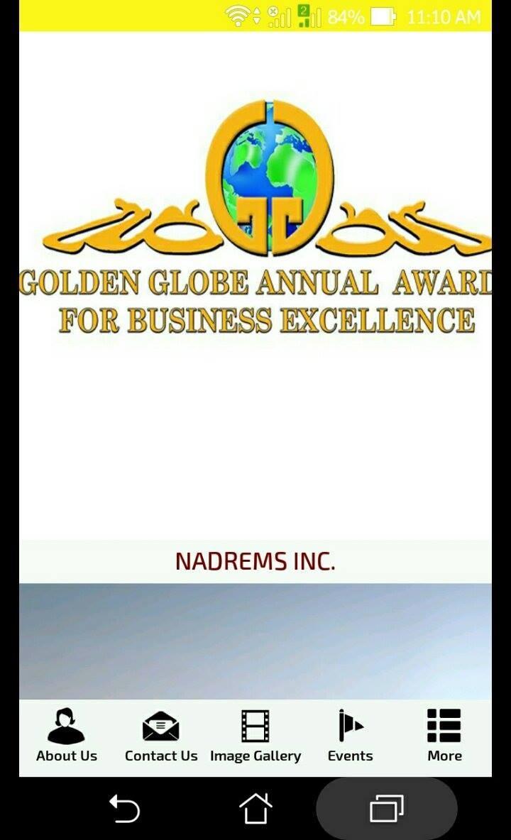 Golden Globe Buss. Excellence