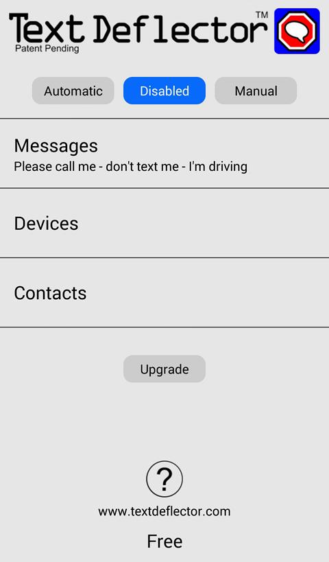 Text Deflector