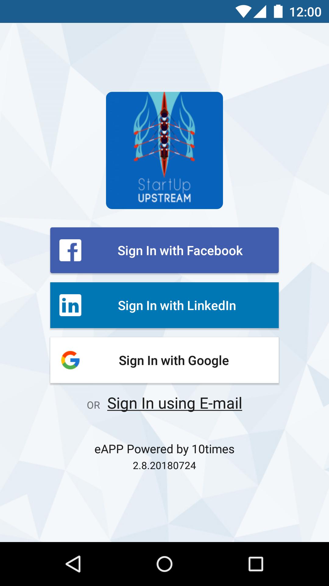 Startup Upstream