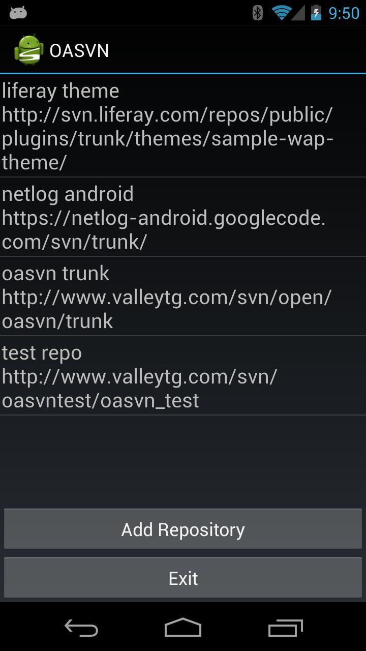 Open Android SVN (OASVN)