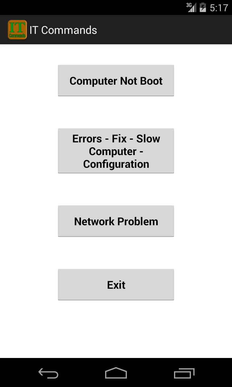 IT Commands
