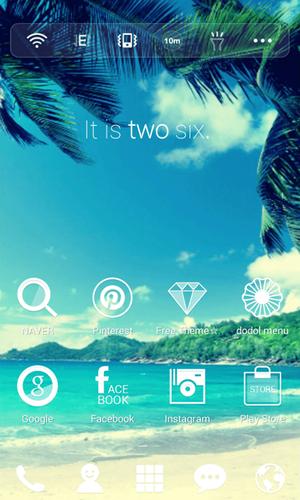 AnotherSky LINE Launcher Theme