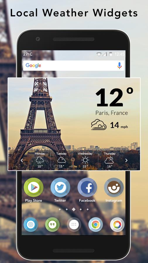 Free Animated Weather Widget