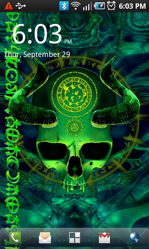 Mystical Skull Free Wallpaper