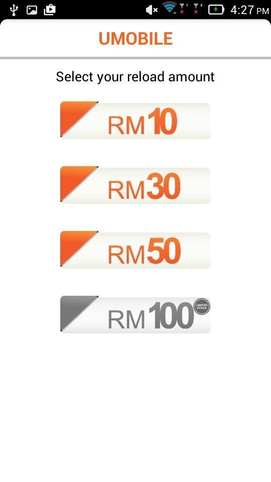U Mobile Top-up