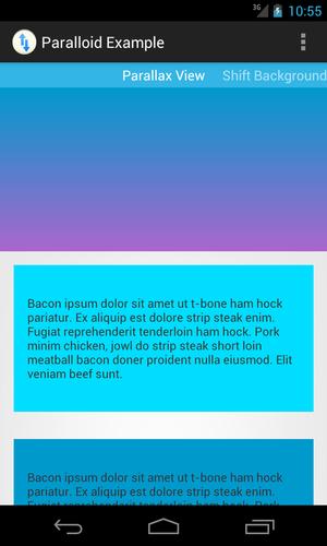 Paralloid Library Example