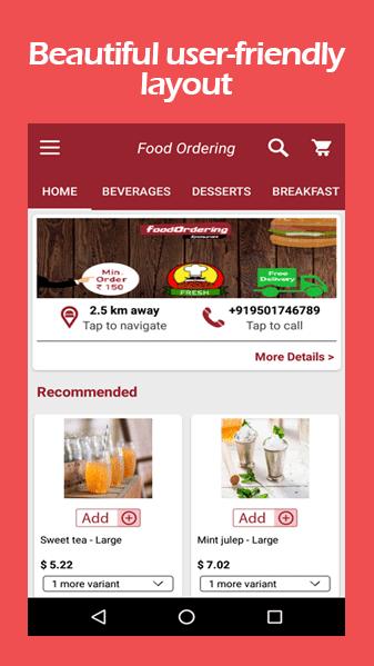 Food Ordering - Restaurant Ind