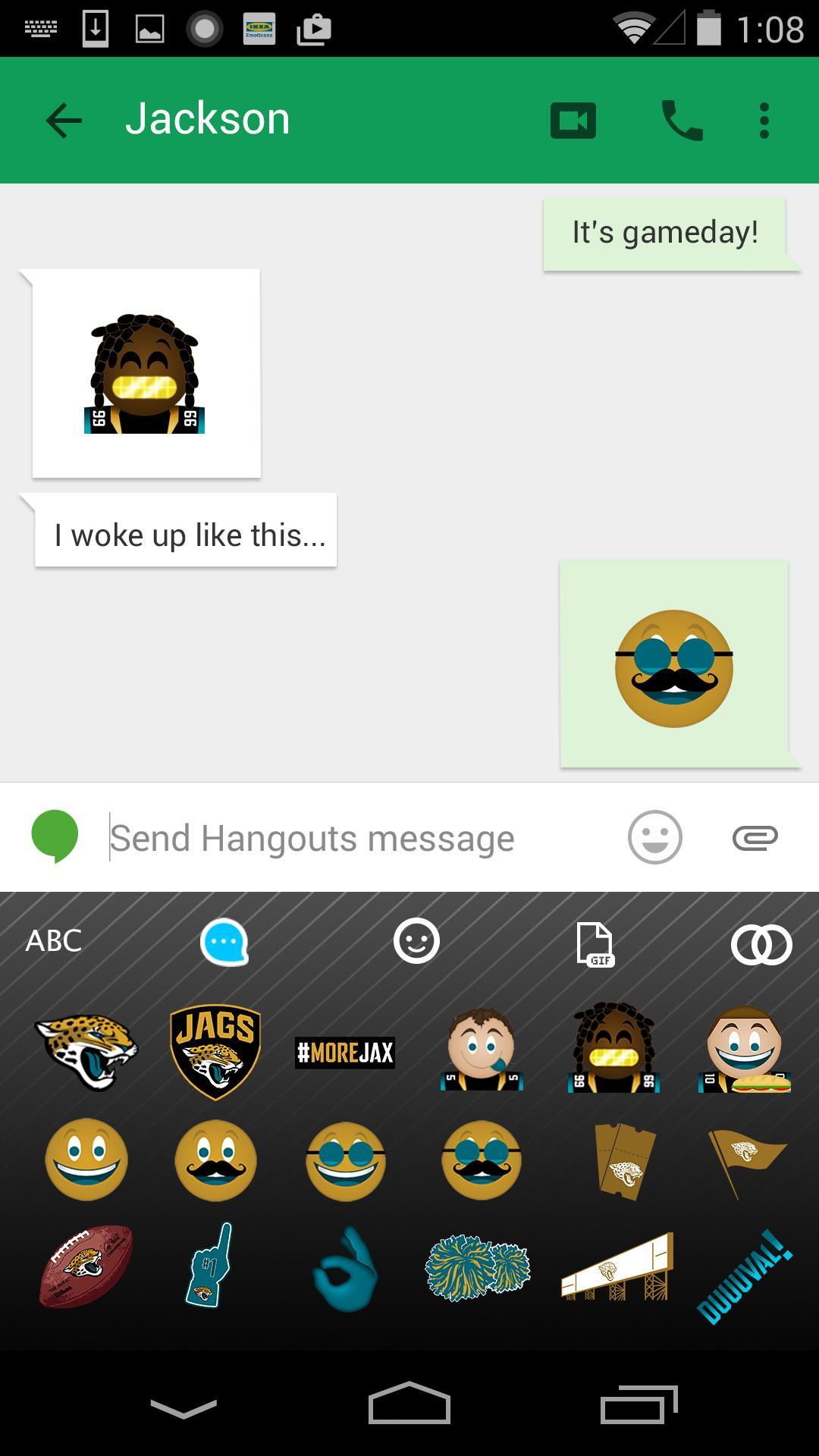 Jaguars Emojis Keyboard