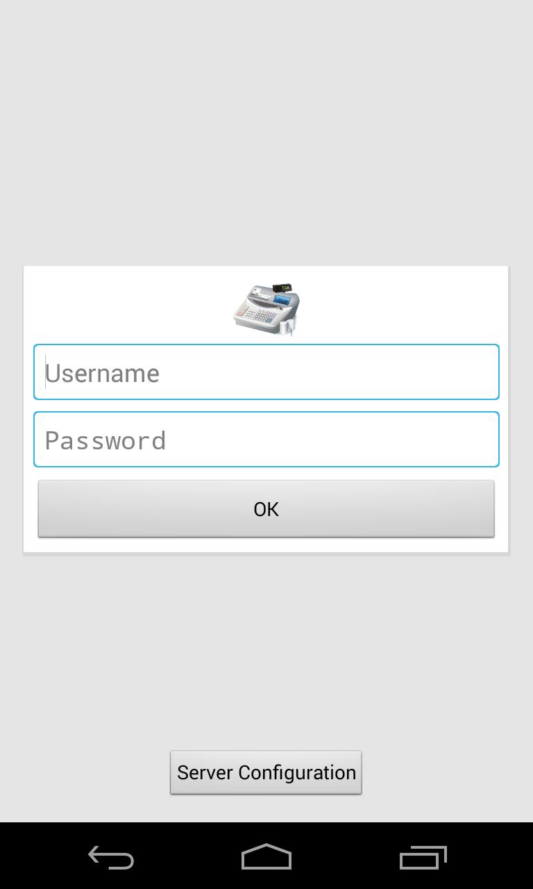 Simple Mobile Cashier