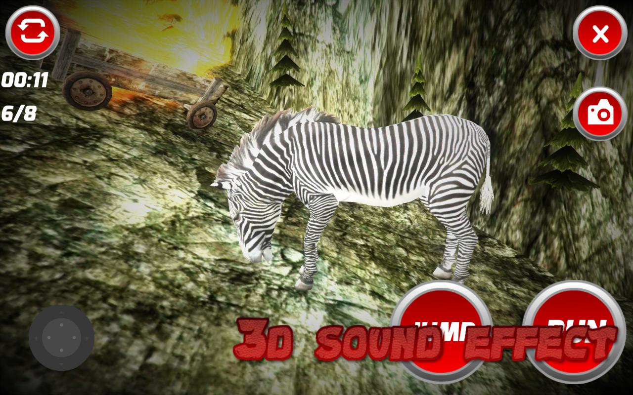 Zebra 3D Simulation