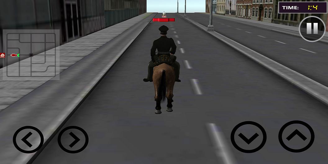 Police Horse Chase: Crime City