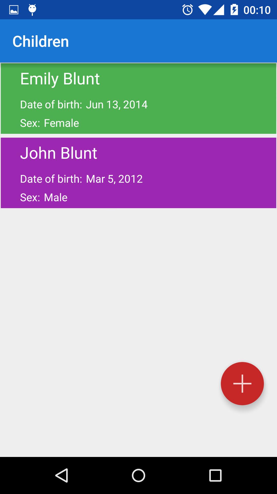 Child Growth Tracker