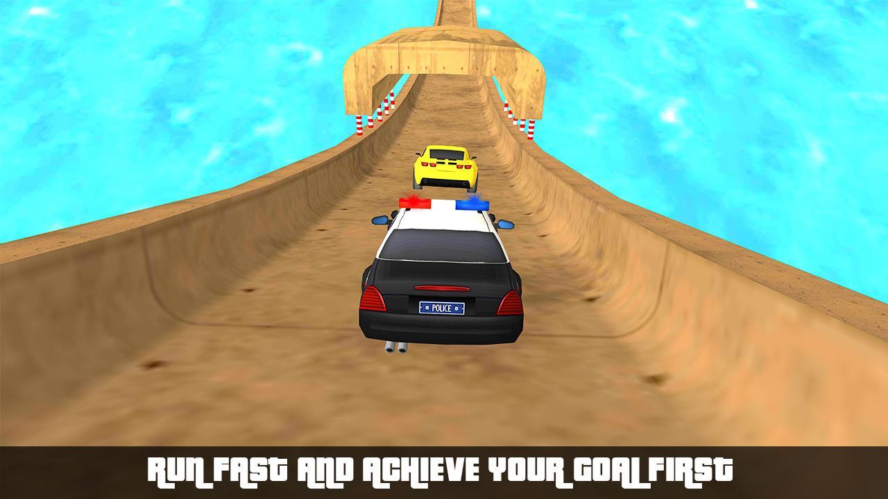 US Police VS Gt Car Stunts GT Stunts Racing 3