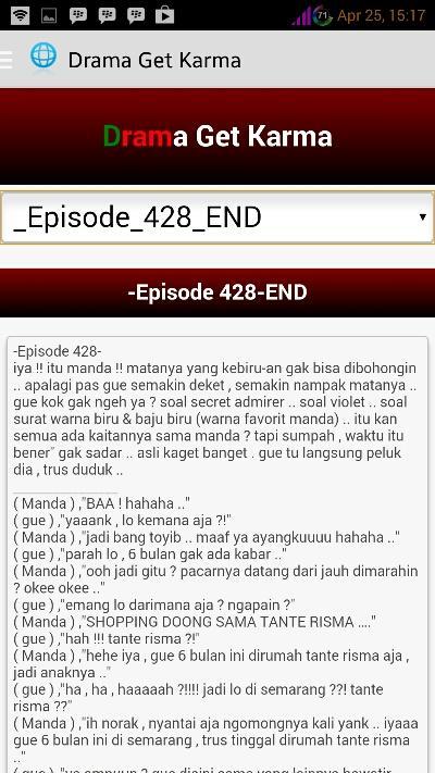 Drama Get Karma | Kaskus SFTH