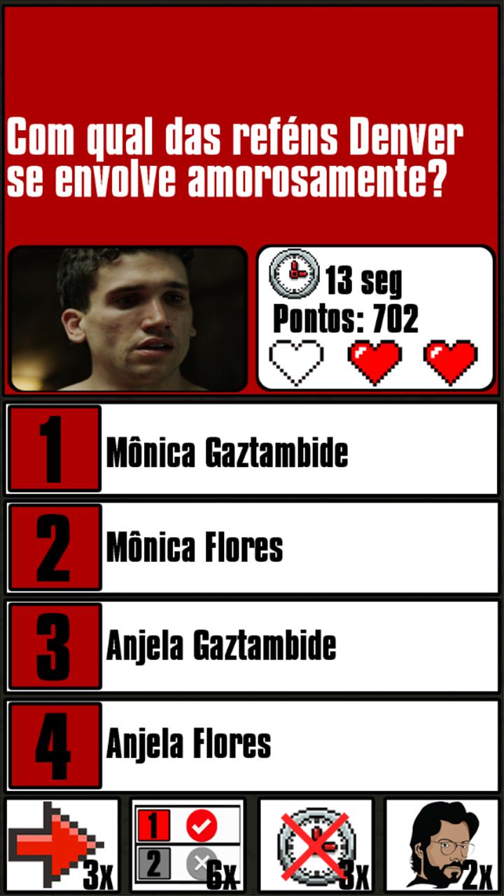 La casa de papel Perguntas Quiz