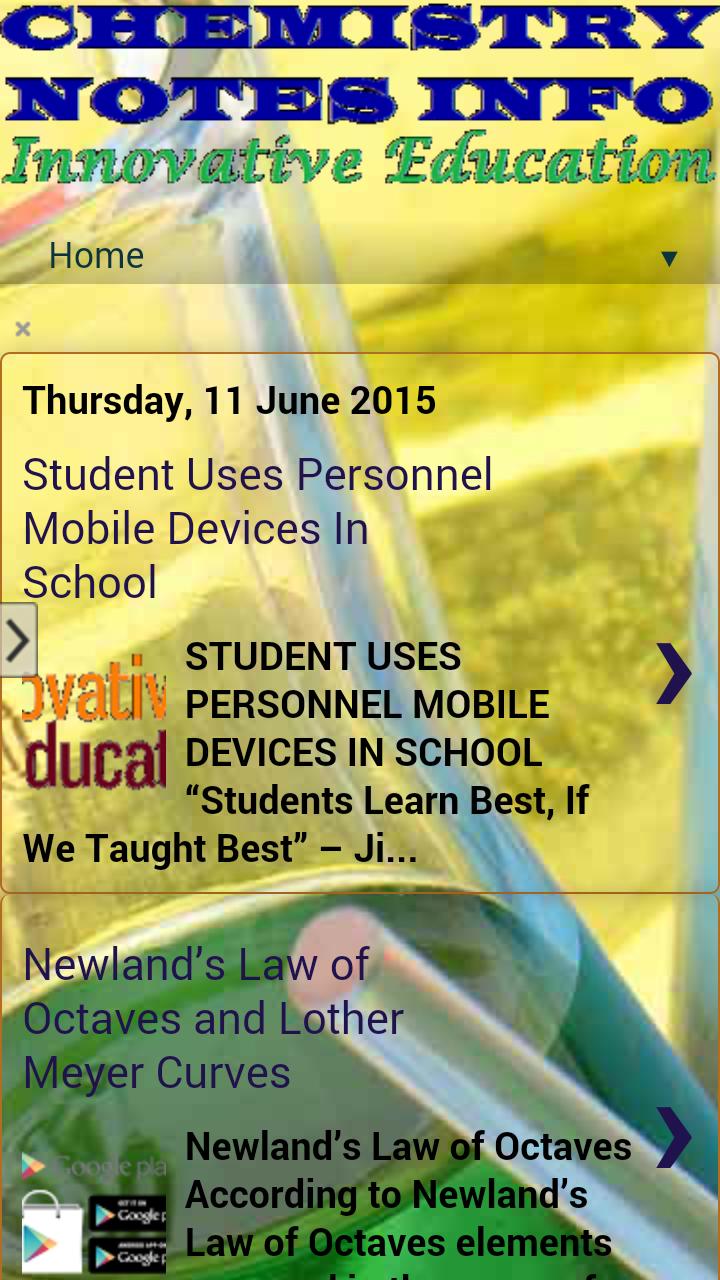 Chemistry Apps