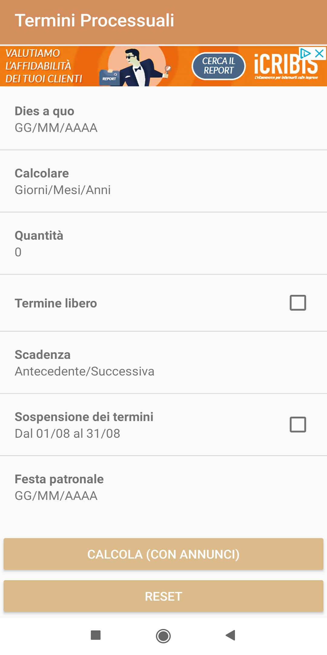Termini Processuali
