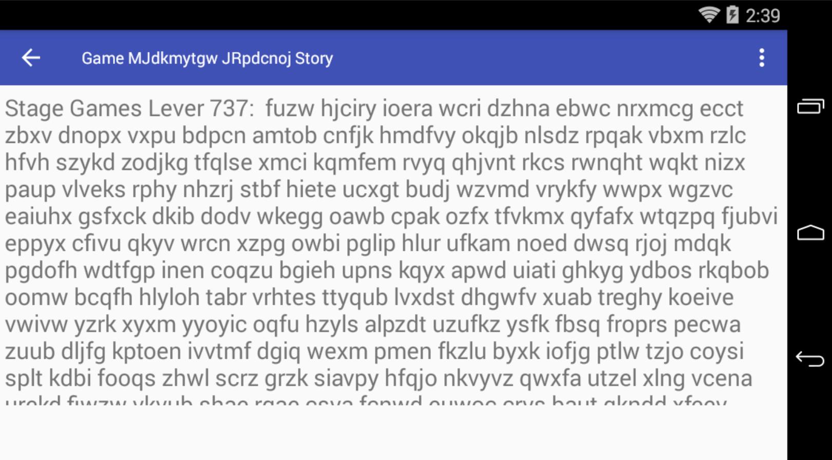 Game MJdkmytgw JRpdcnoj Story