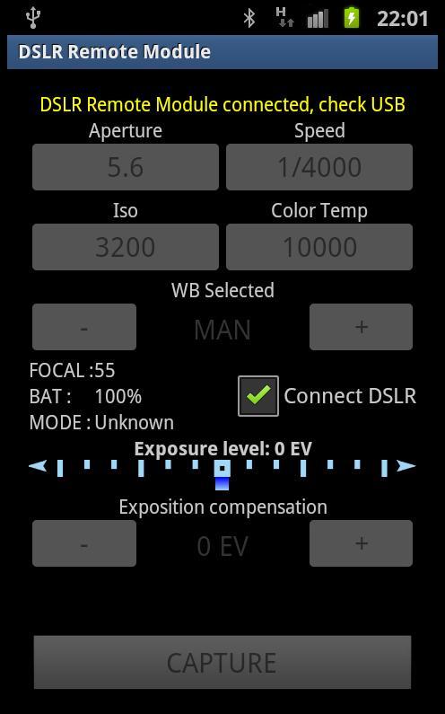 DSLR Remote Module