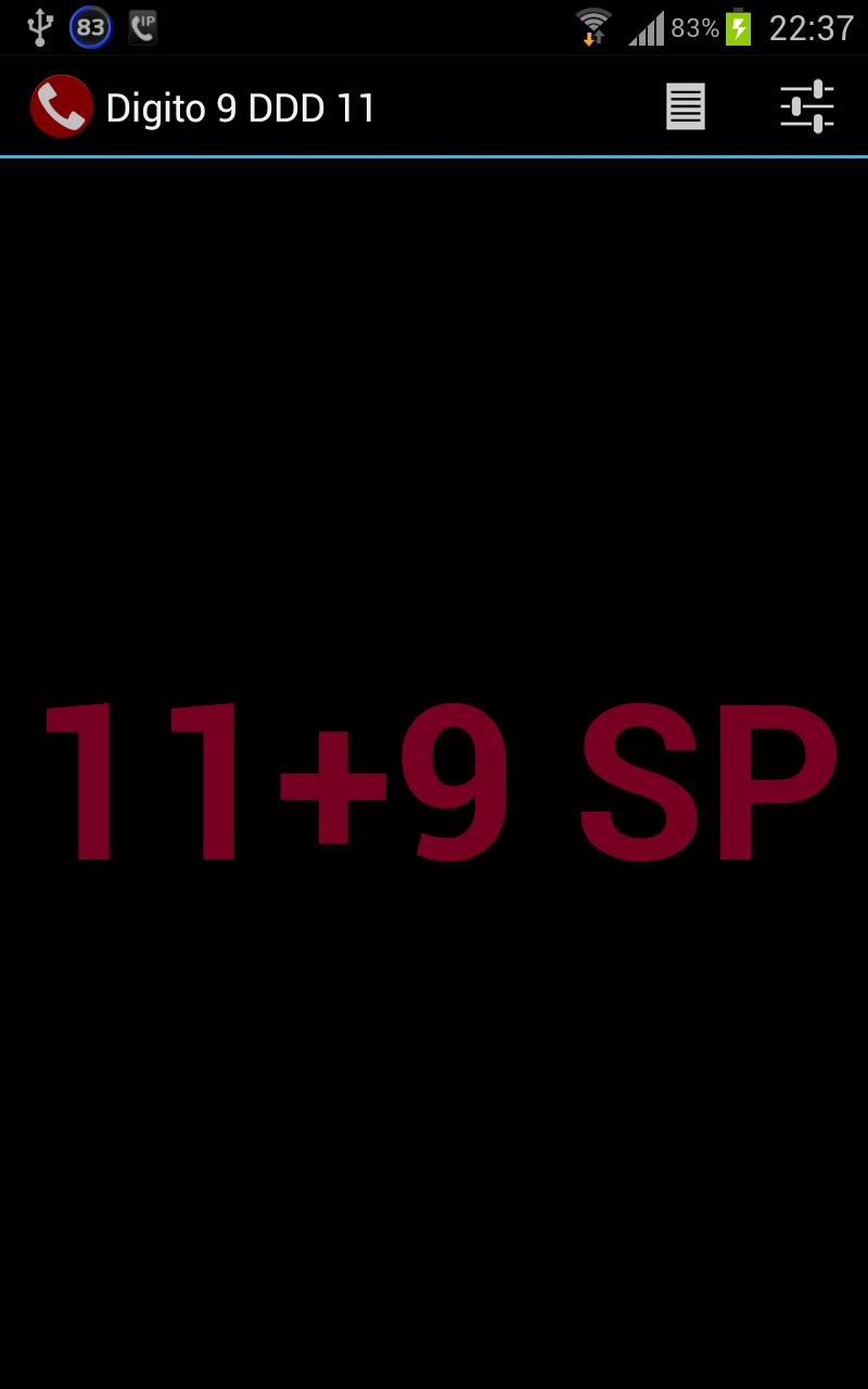Novo Digito DDD 11