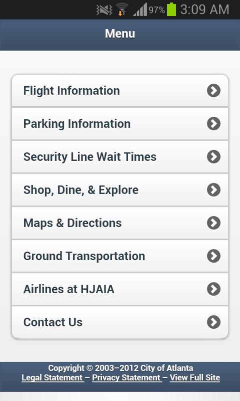 Atlanta Flight Status (ATL)