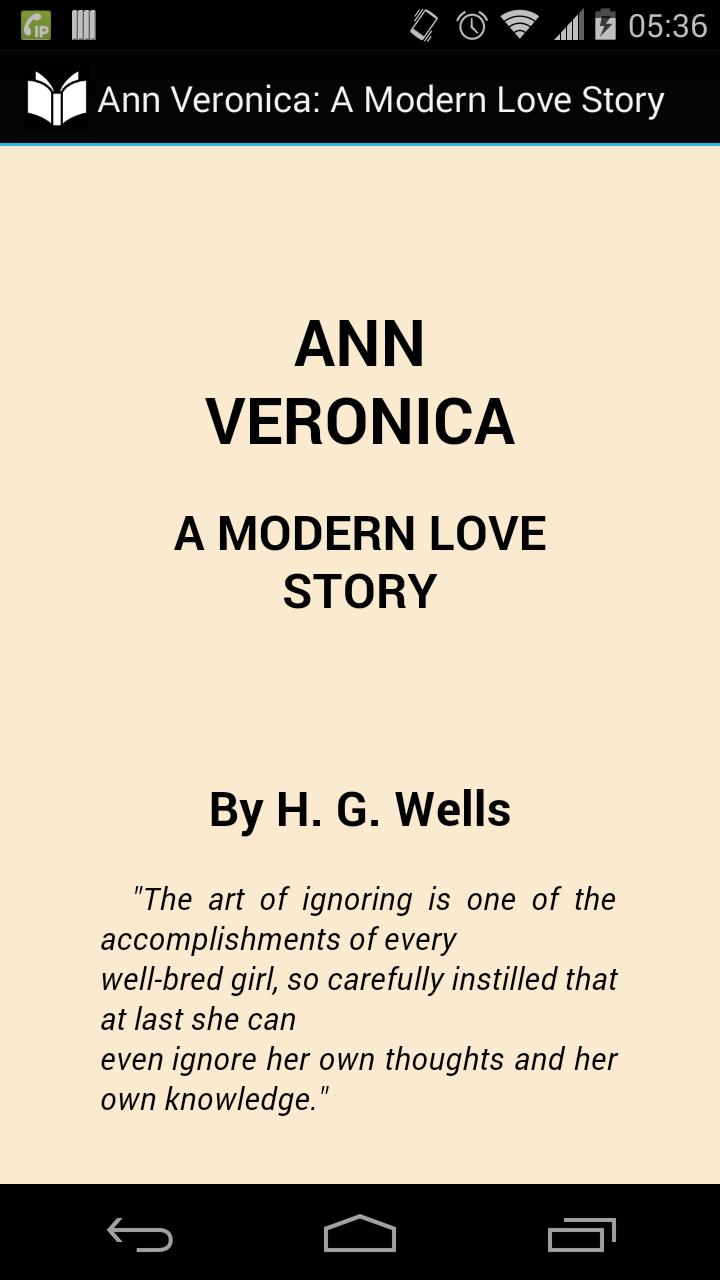 Ann Veronica