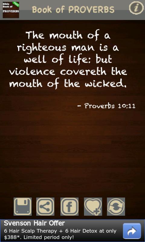 Book of Proverbs (KJV) FREE!