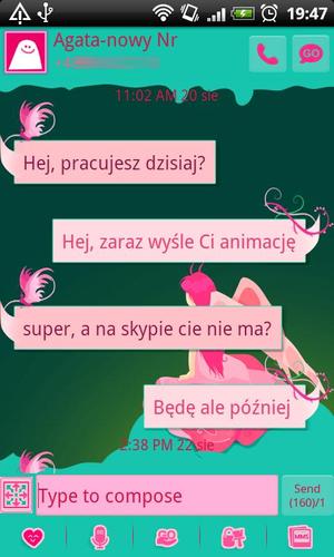 GO SMS Pro Fairy Theme