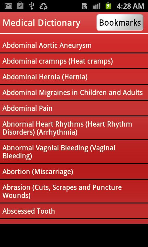 Medical Diseases Dictionary