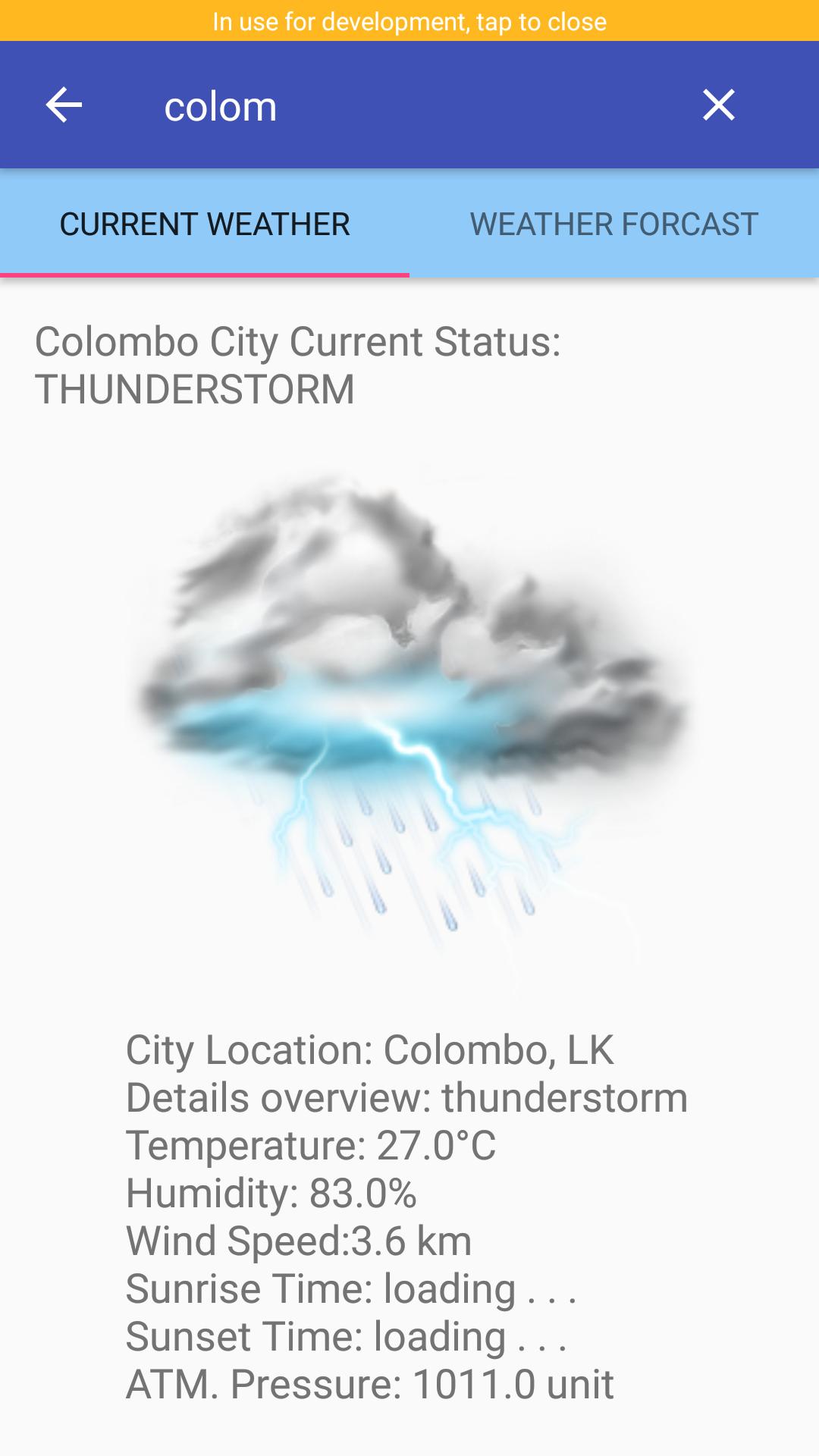 Sky Status