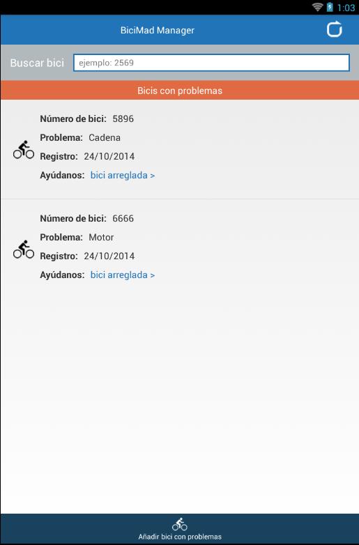 BiciMAD Manager