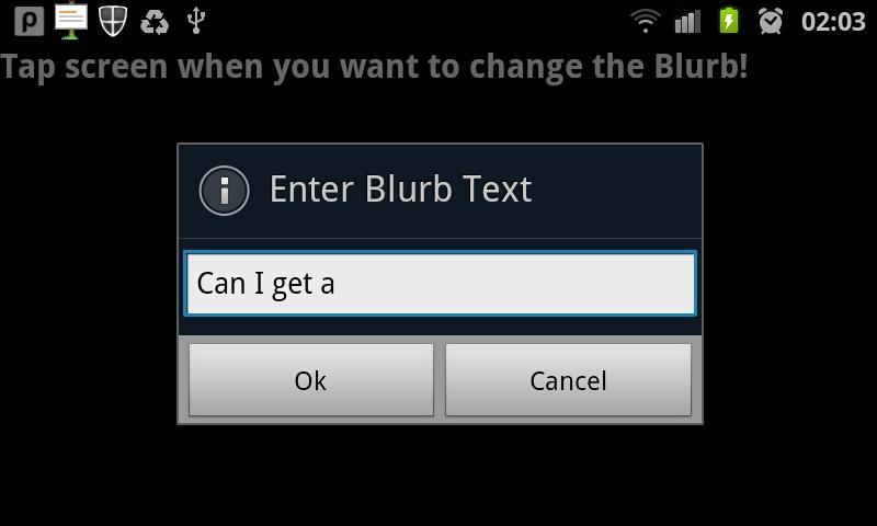 Blurb