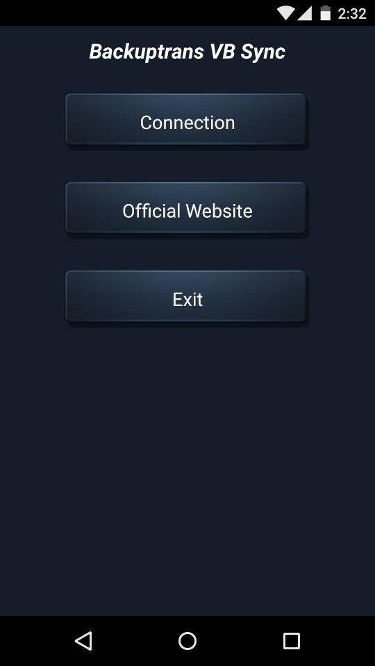 Backuptrans VB Sync