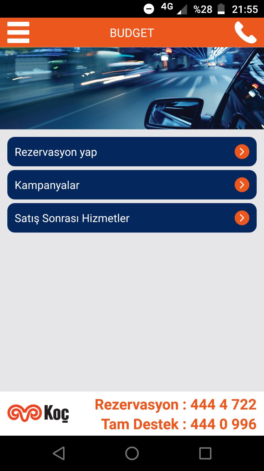 Budget Tam Destek
