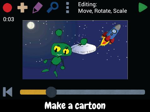 Make cartoons with Poppy Toons