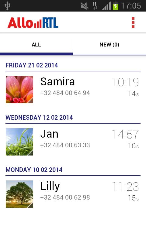 Allo RTL Voicemail