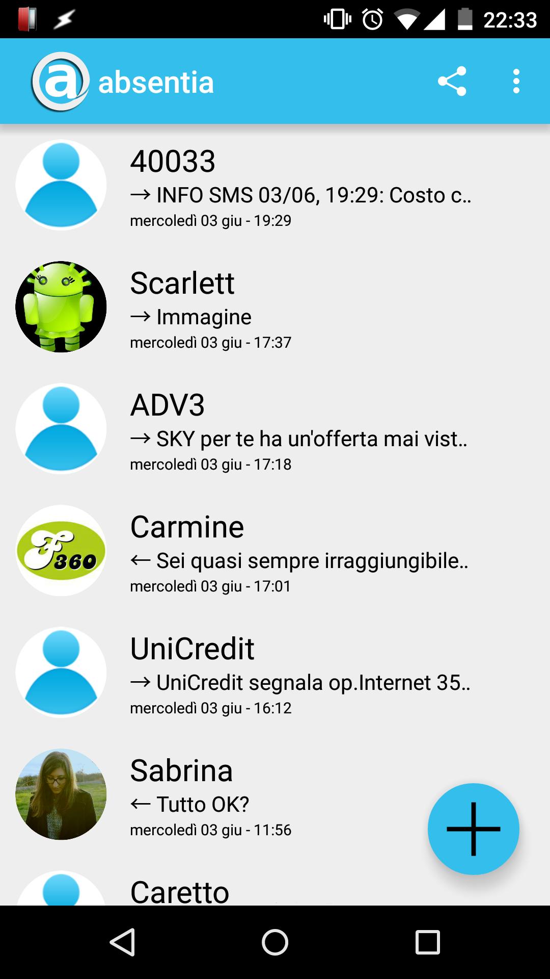 Absentia app