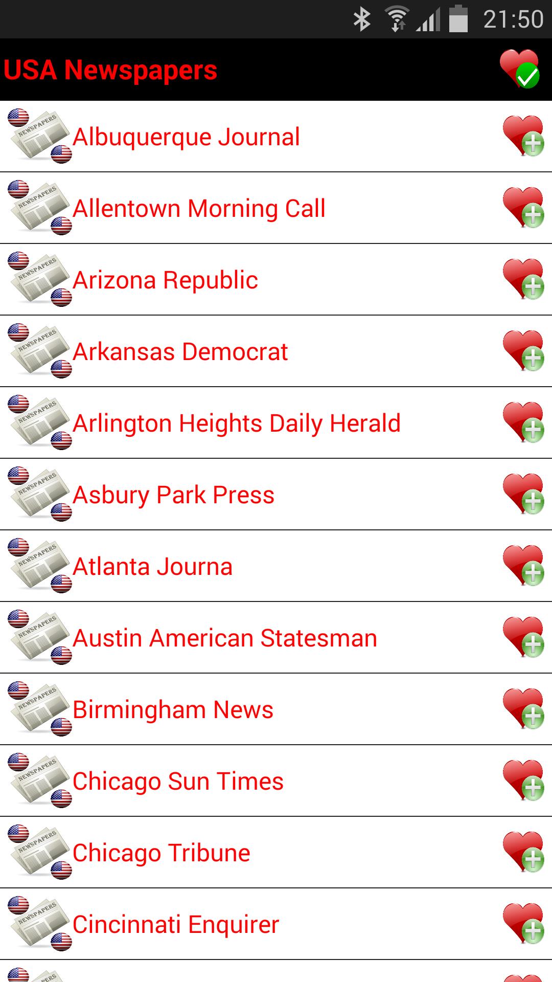 USA Newspapers and News