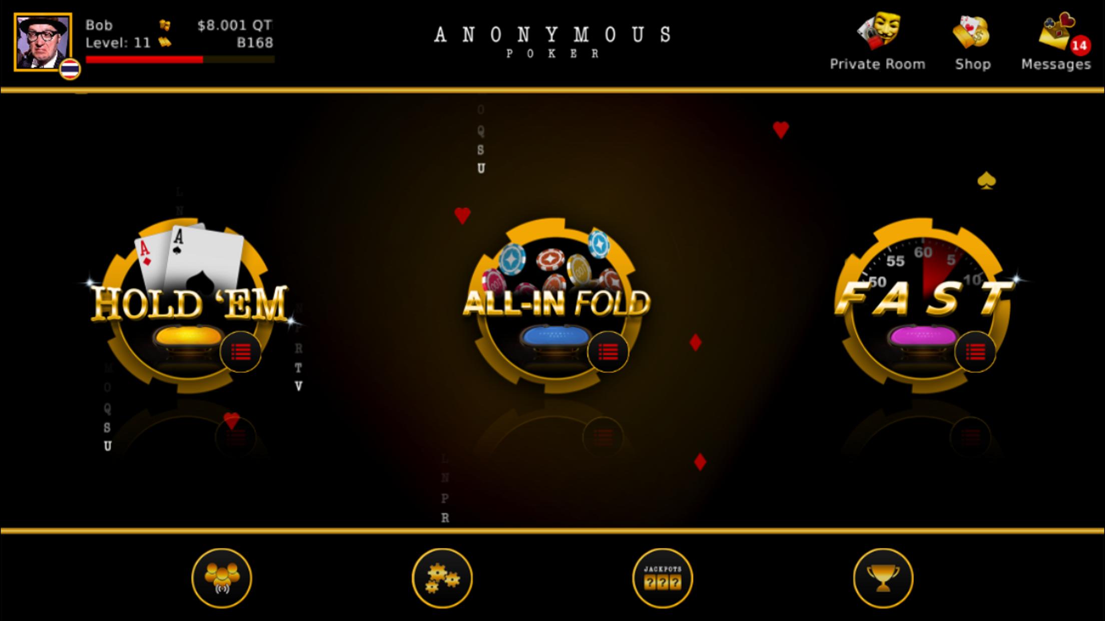 Anonymous Poker